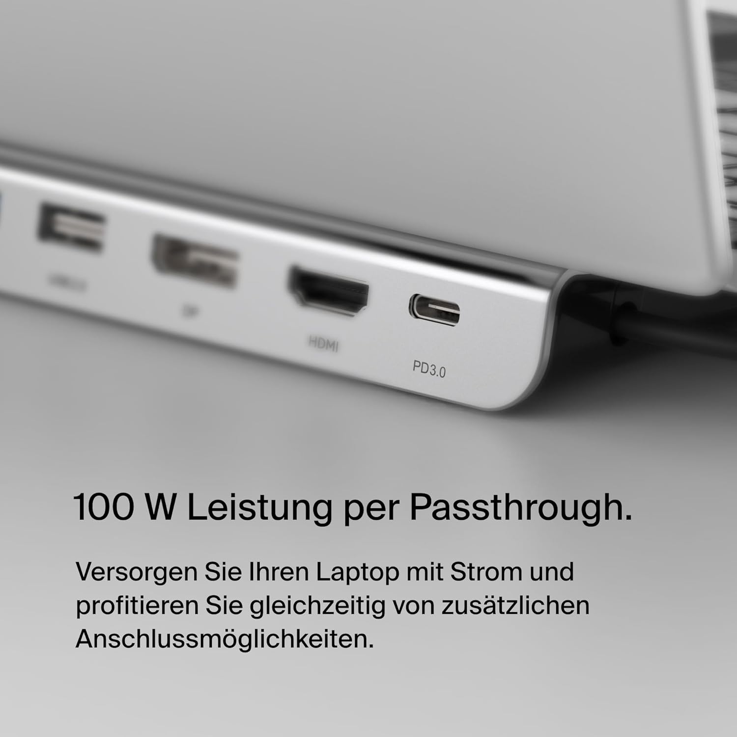 Thumbnail 5 de Belkin USB‑C‑Hub 11‑in‑1 MultiPort Adapter Dock mit 4K‑HDMI, DisplayPort, VGA und 100‑W‑Laden