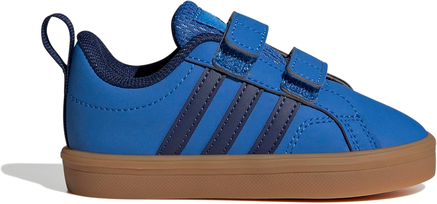 Detalle de adidas VS Pace 2.0 Kids Schuh – robuste Klettverschluss-Option mit leichtem Materialmix