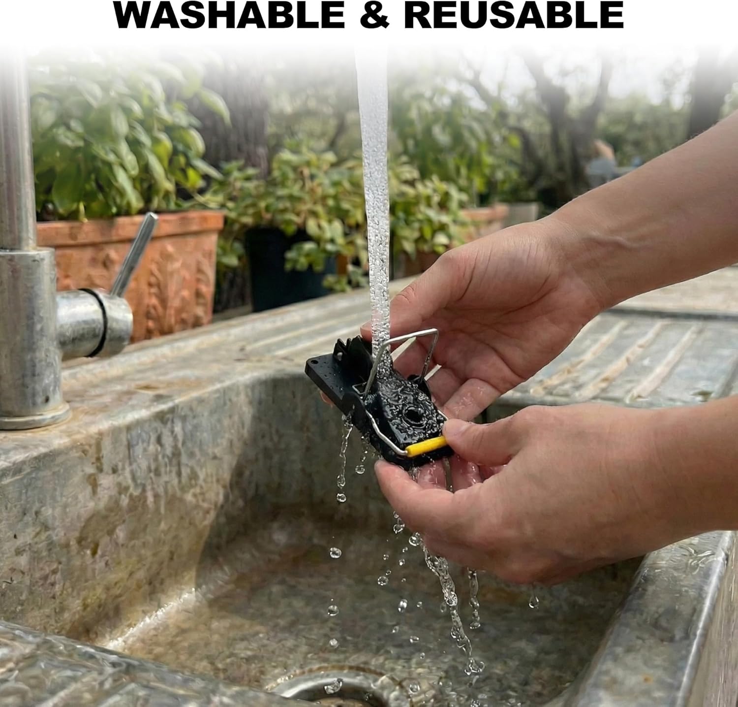 Detalle 2 de ROSHIELD 6 x Mouse Trap: Heavy Duty Reusable Trap 6 🤏