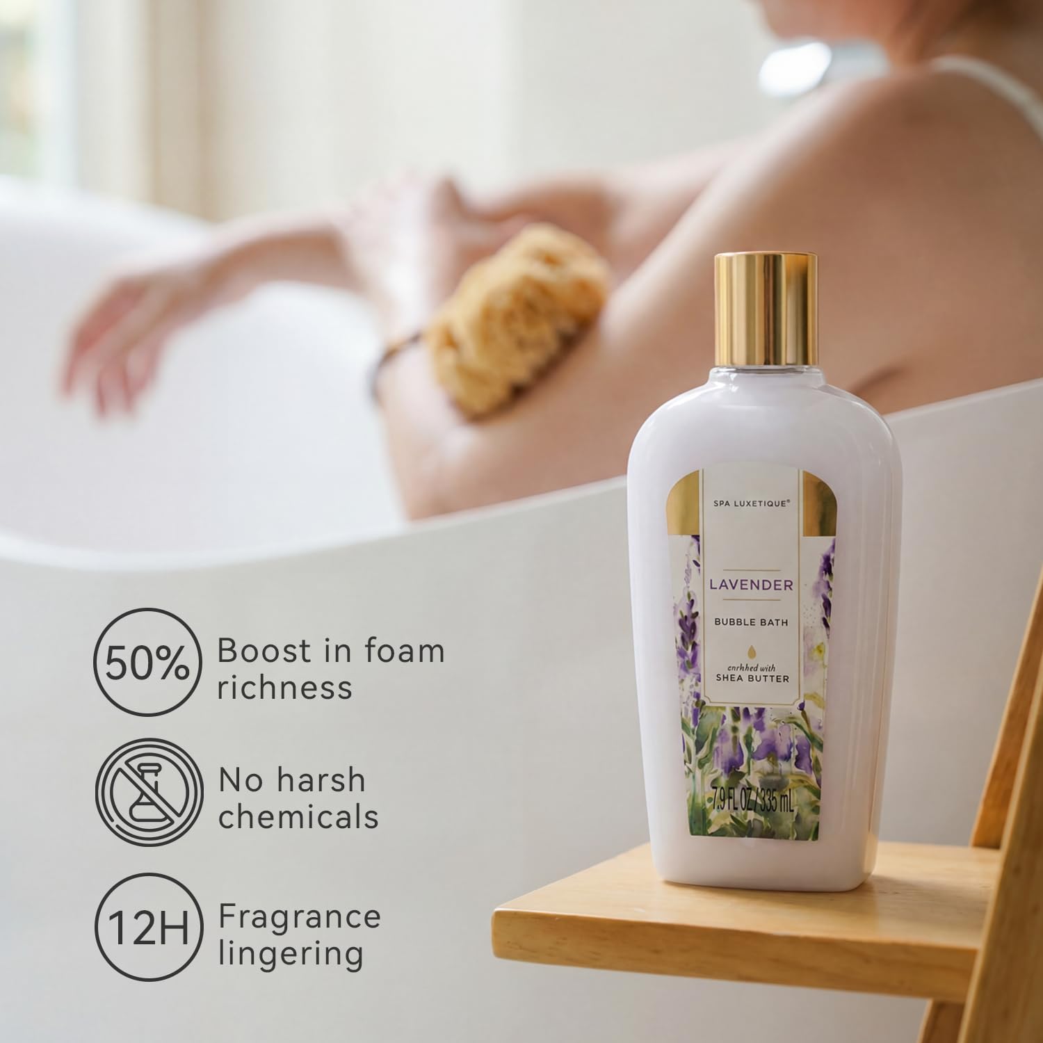 Thumbnail 2 de Spa Luxetique 10-Piece Lavender Spa Gift Basket for Women