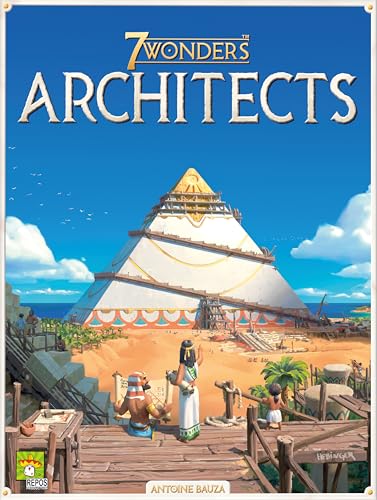 Detalle de Asmodee - 7 Wonders Architects : Joue en famille, bâtissez une merveille en 7 régions