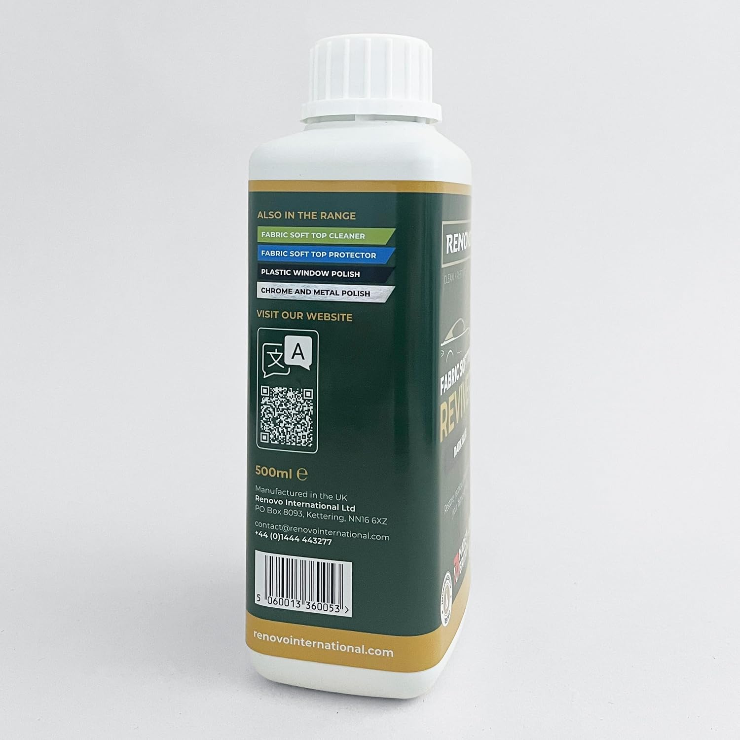 Detalle de Renovo 500ml Soft Top Reviver Dark Blue