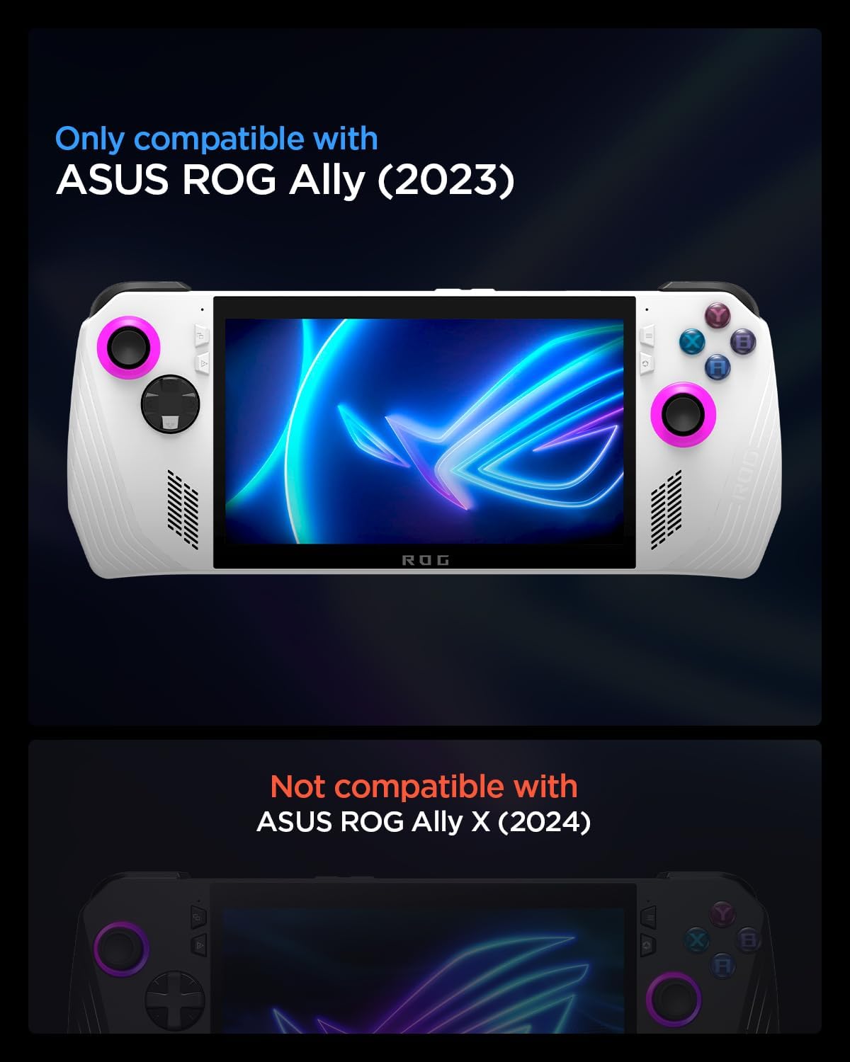Thumbnail 1 de Spigen Rugged Armor TPU con cinturino da polso per ASUS ROG Ally (RC71L) – custodia protettiva anti-graffio