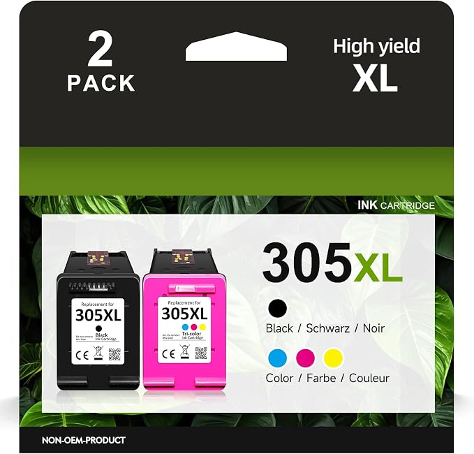 Imagen de HP 305XL Cartuchos de Impresora para DeskJet, Envy y Officejet 🖨 en OfertitasTOP