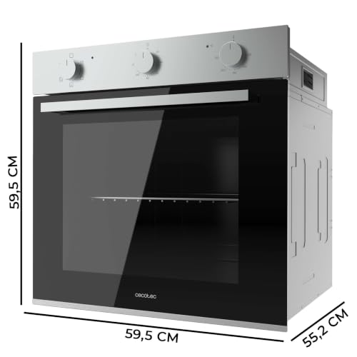 Thumbnail 1 de Cecotec Four Encastrable Bolero Hexa 77 L Line Time A (C126001) – Ultra-capacité et fonctions vapeur