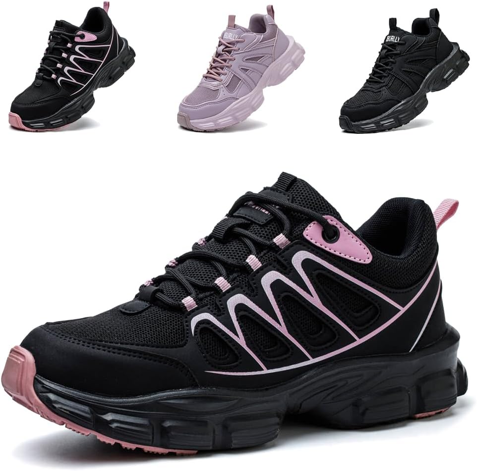 Detalle de Safety Trainers for Women – Steel Toe Cap, Lightweight, Breathable and Puncture-Resistant