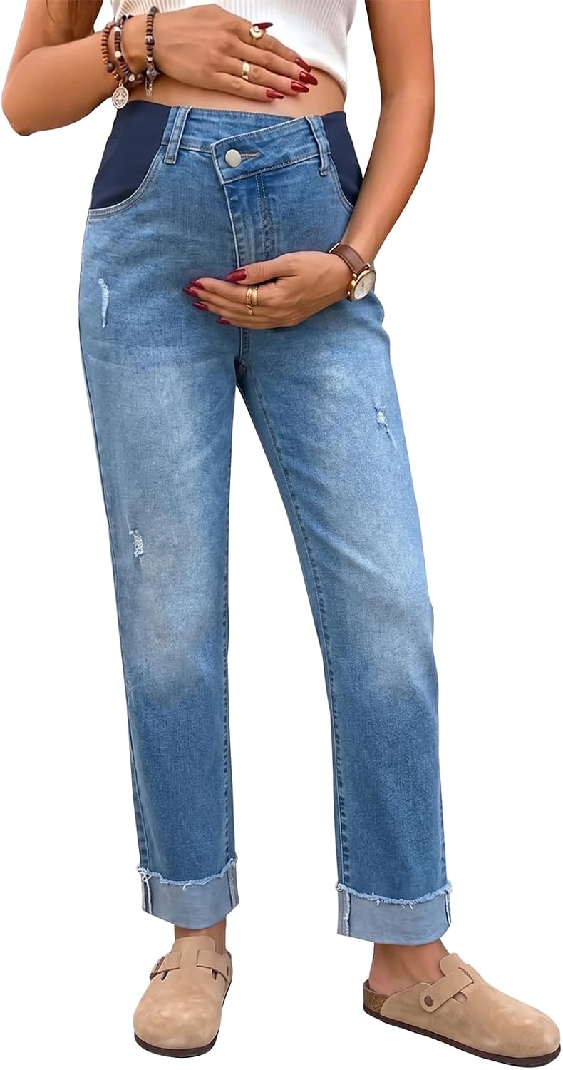 Detalle de BLENCOT Maternity Jeans, Stretch Denim