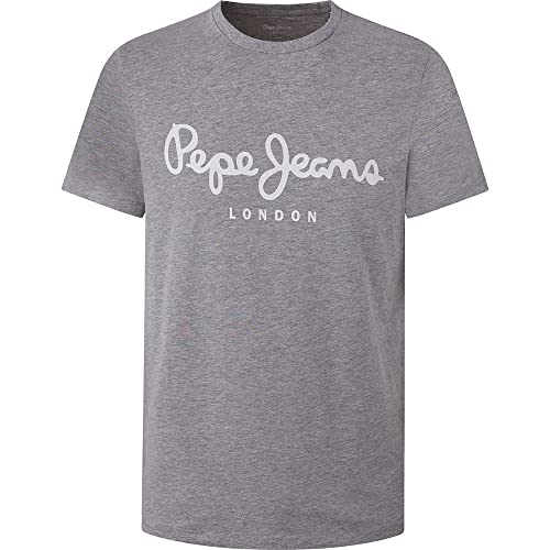 Detalle de Pepe Jeans Original Stretch Camiseta Slim Fit gris S