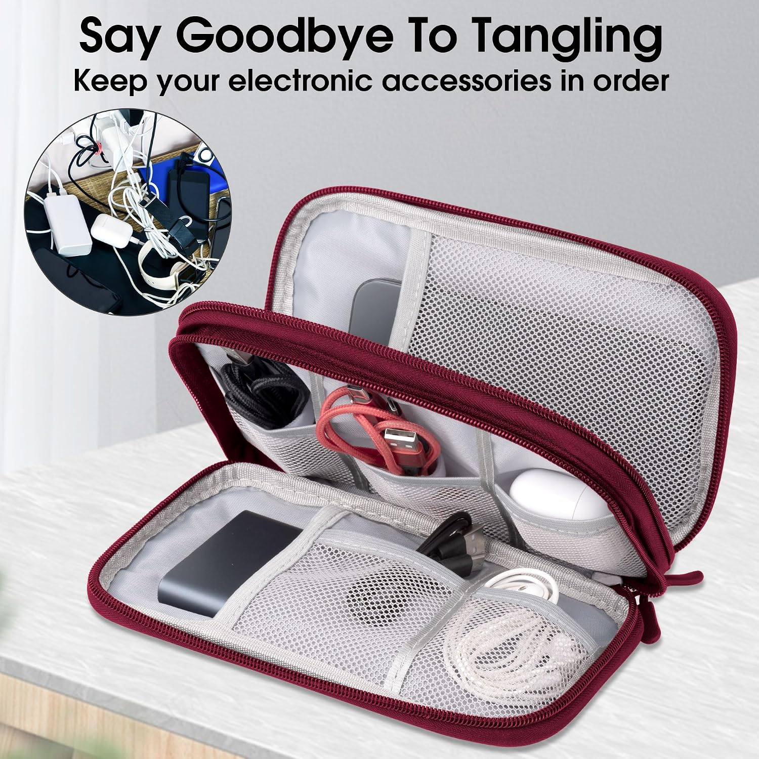 Thumbnail 4 de Kabeltasche Travel Essentials 19 x 11 x 5,5