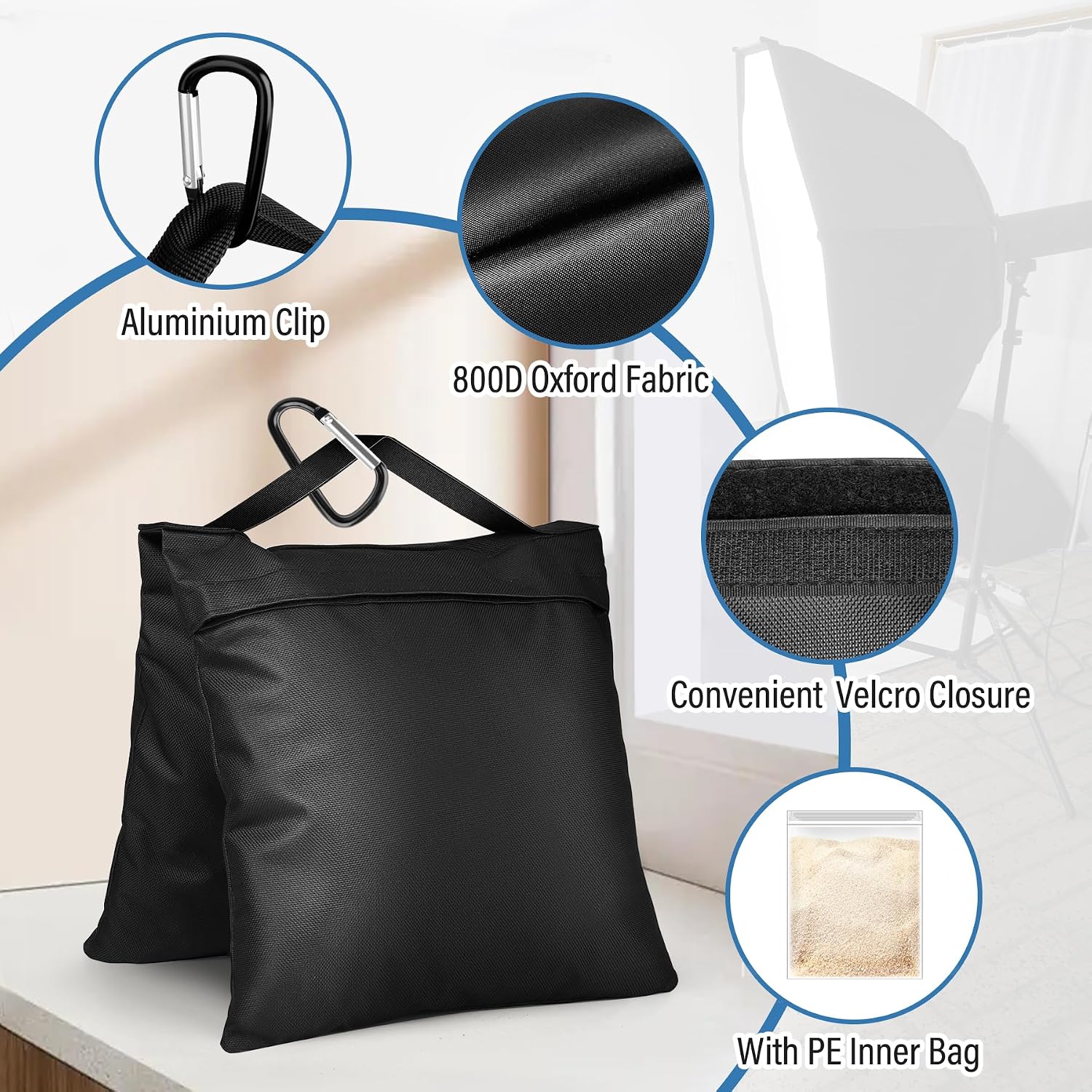 Detalle 2 de Victiv Sand Bags 4 Pack, 11.7kg max