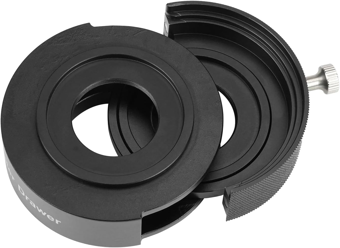 SVBONY SV226 : roue filtrante télescopique M54-M48 avec deux porte-filtres 5 cm et anti-fuite de lumière