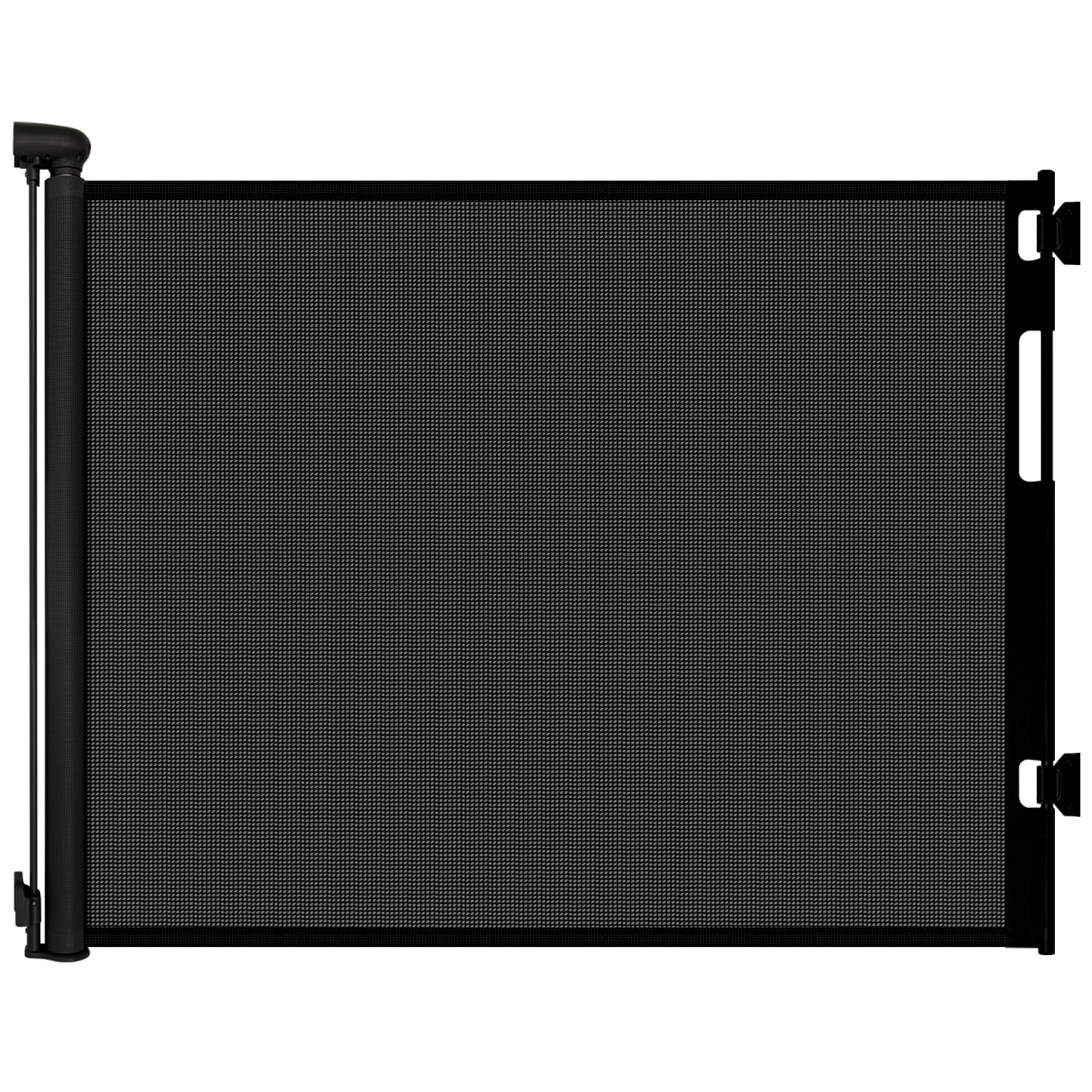 Detalle de peluasua peluasua1 Retractable Baby Gate, 55-Inch Mesh, No Bottom Rail
