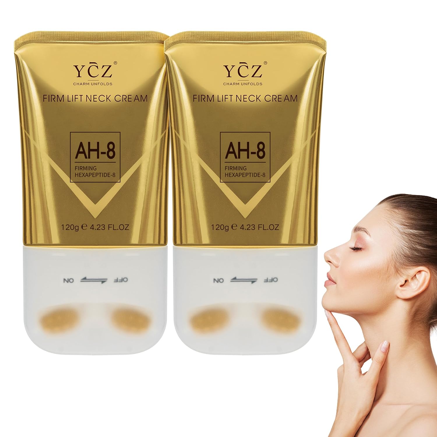 Thumbnail 6 de Ycz AH-8 Neck Firming Cream with Roller