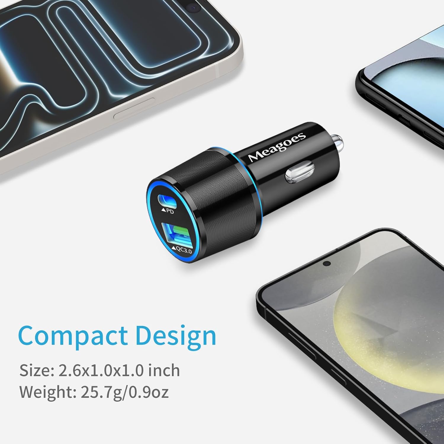 Thumbnail 4 de 67.5W Car Charger 45W USB‑C Fast Charging