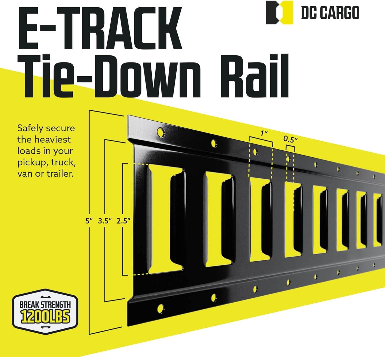 Thumbnail 3 de DC Cargo Mall E-Track 2,000 lbs ๐