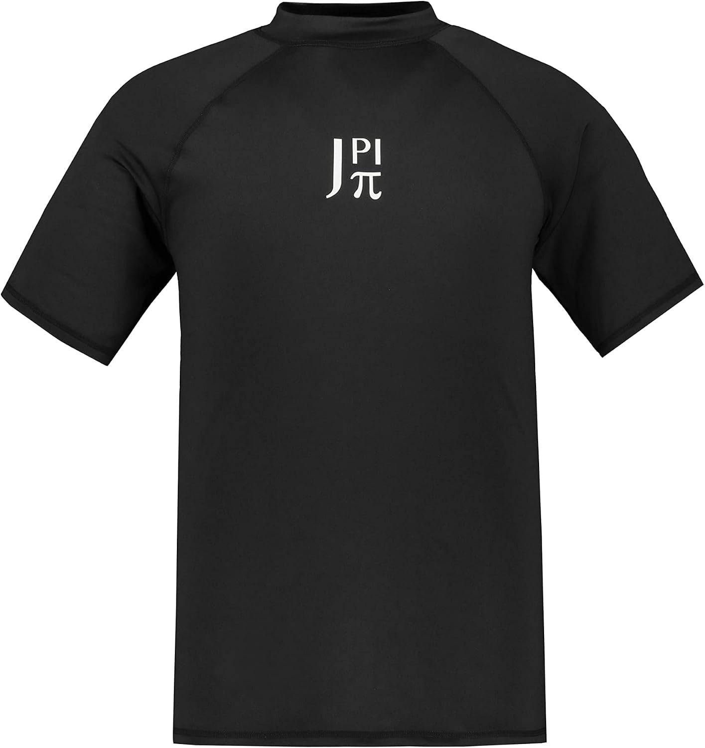 Detalle 2 de JAY-PI Schwimmshirt Femme/Homme à manches courtes, Col montant, UV-Schutz – T-shirt de baignade homme