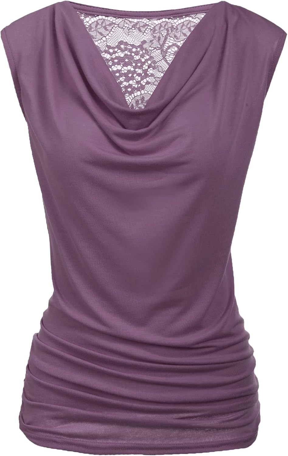 Detalle de Pinspark Elegante blusa plisada cuello en V