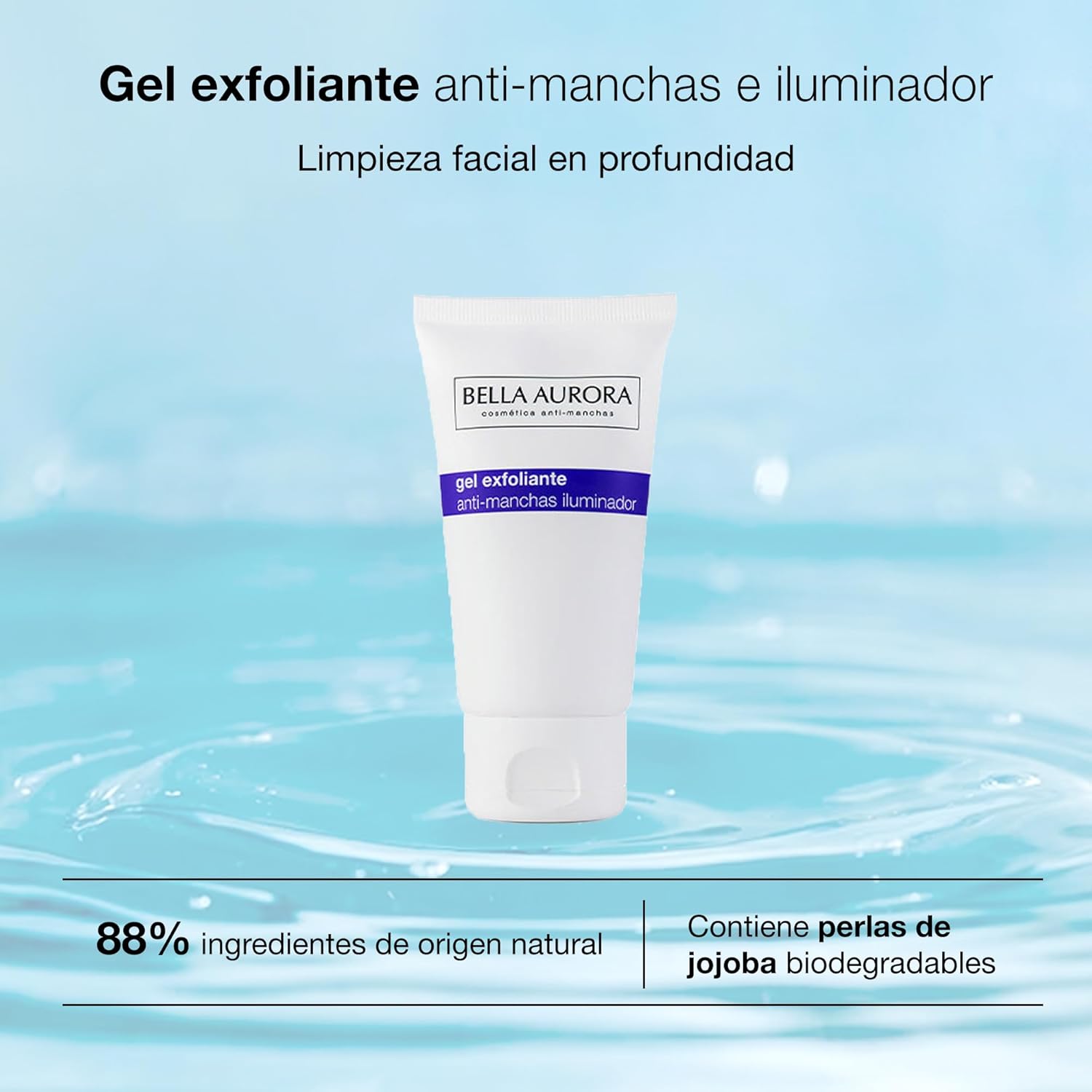 Thumbnail 1 de BELLA AURORA Gel Exfoliante Iluminador 75 ml