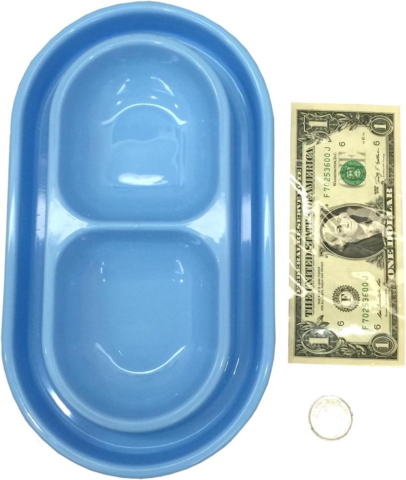 Thumbnail 2 de GRPET 2-in-1 Futternapf für Katzen & kleine Hunde – Ameisensicher, hellblau, Größe S