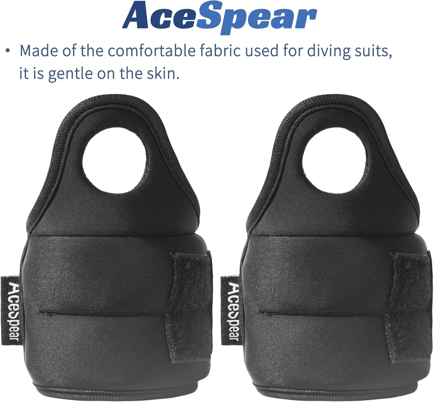 Detalle 2 de AceSpear Wrist Weights 1 lb pair