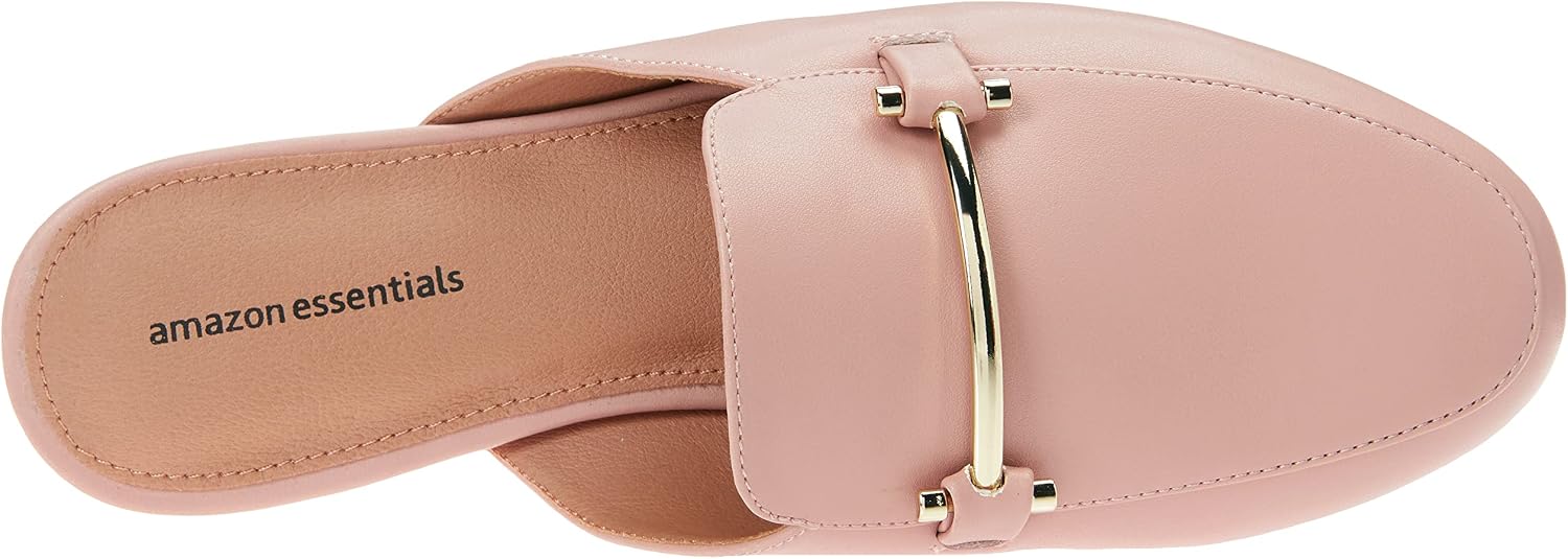 Detalle de Amazon Essentials Women's Slip On Buckle Mule, Backless