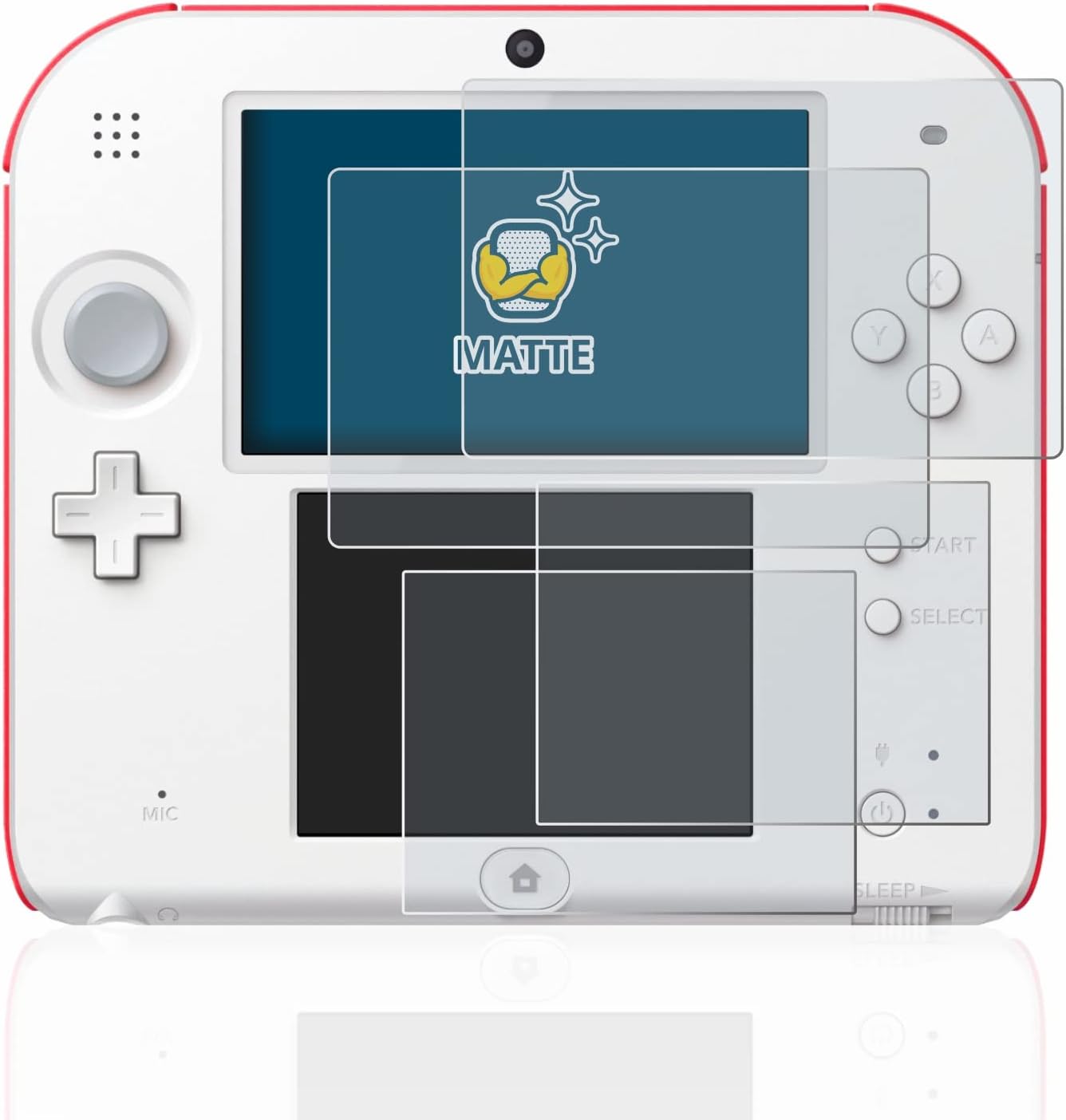 Thumbnail 1 de brotect Anti-Glare Screen Protector for Nintendo 2DS (2 Pack) – Matte, Anti-Fingerprint Shield