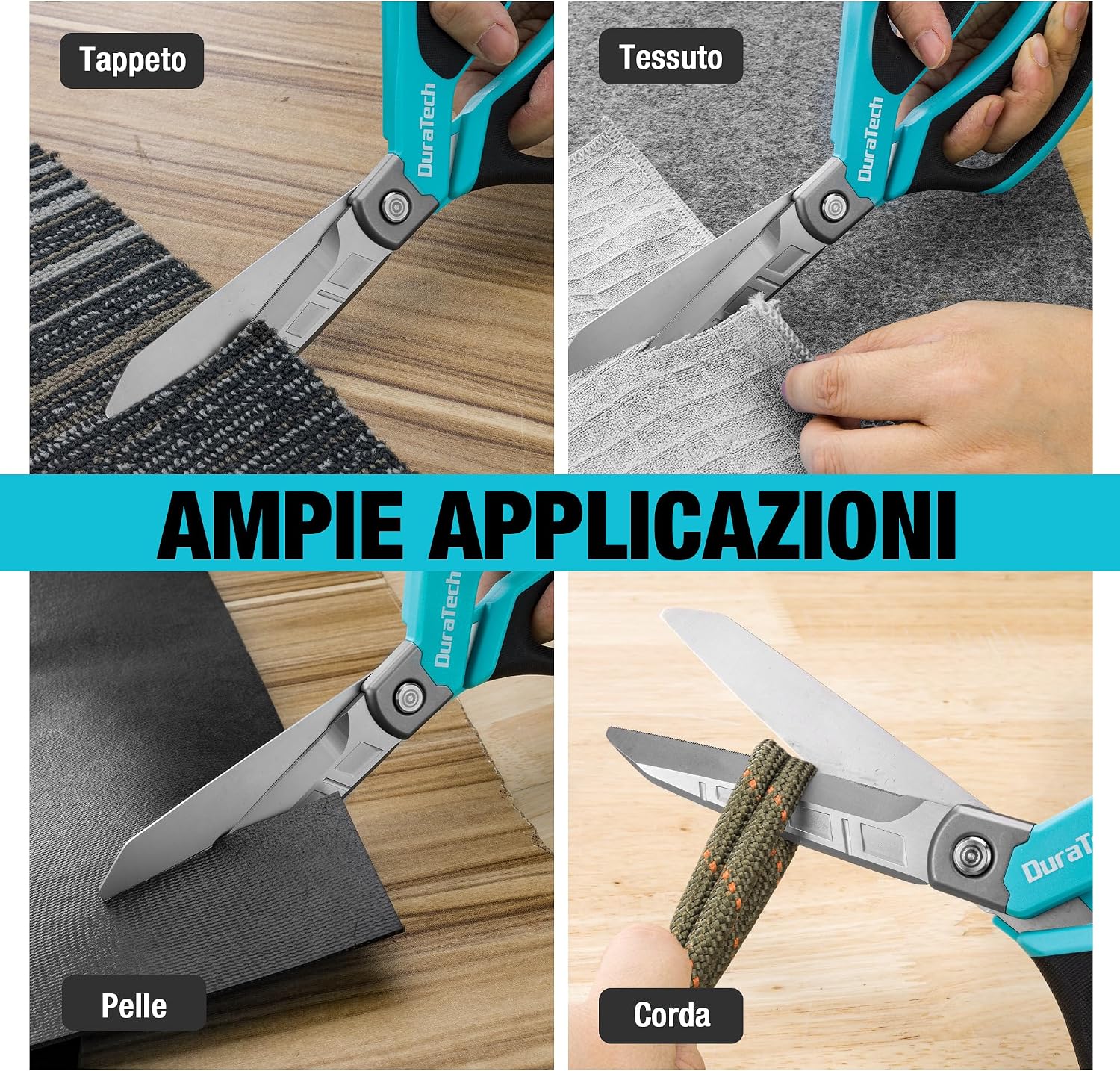 Thumbnail 6 de DURATECH Forbici Multiuso Pesanti da 25,4 cm: robustezza in acciaio inox e impugnatura ergonomica