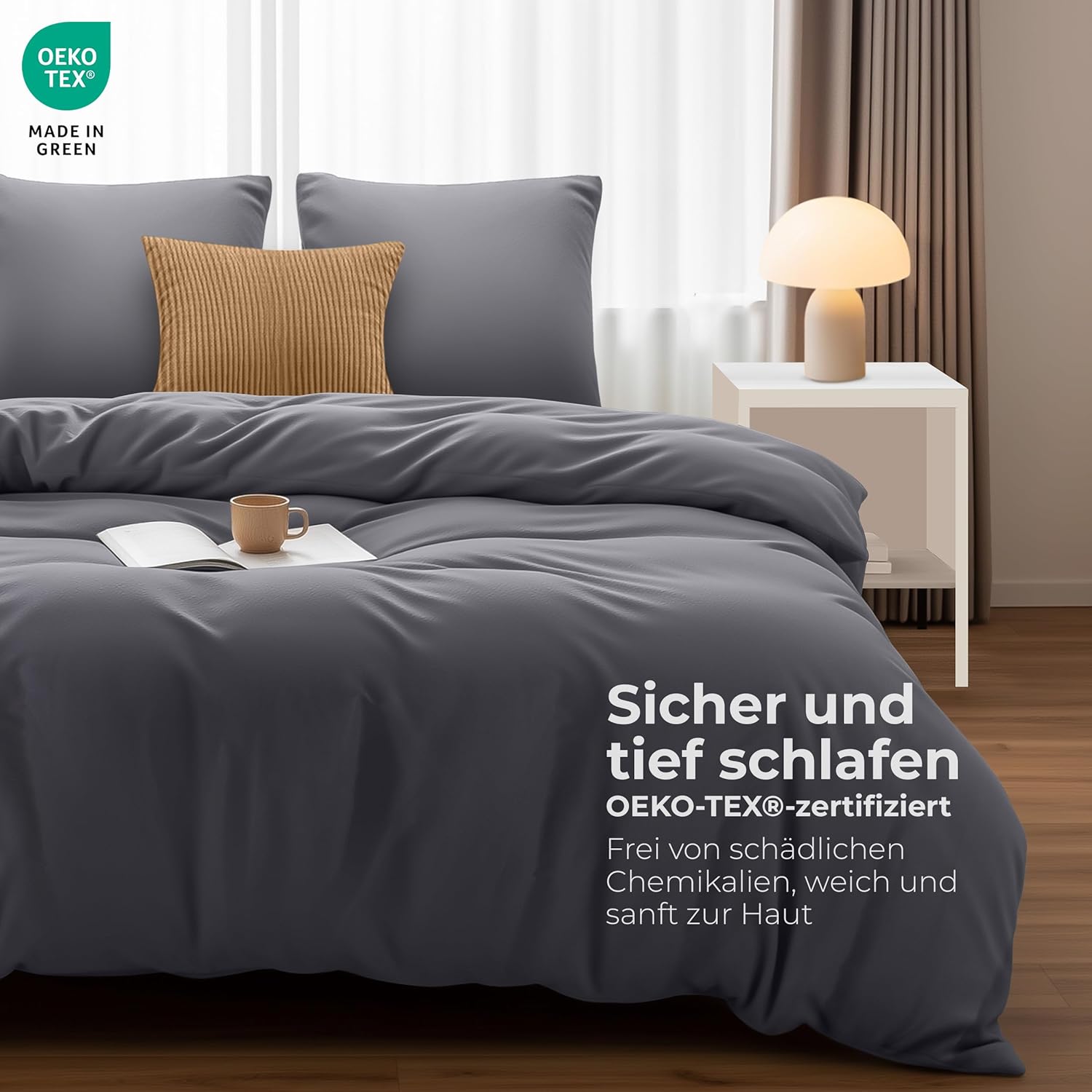 Detalle 2 de Utopia Bedding Bettwäsche 155x220