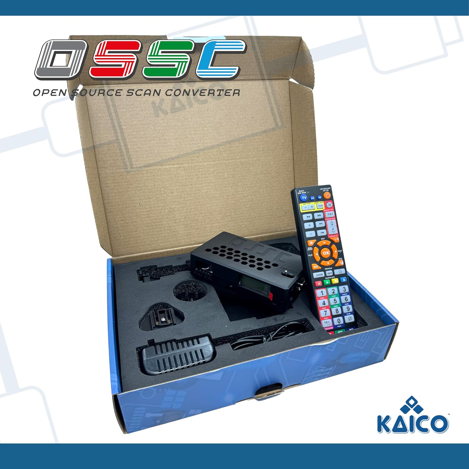 Thumbnail 6 de Kaico Edition OSSC 1.8 Open Source Scan Converter with SCART, Component and VGA to HDMI for Retro Gaming