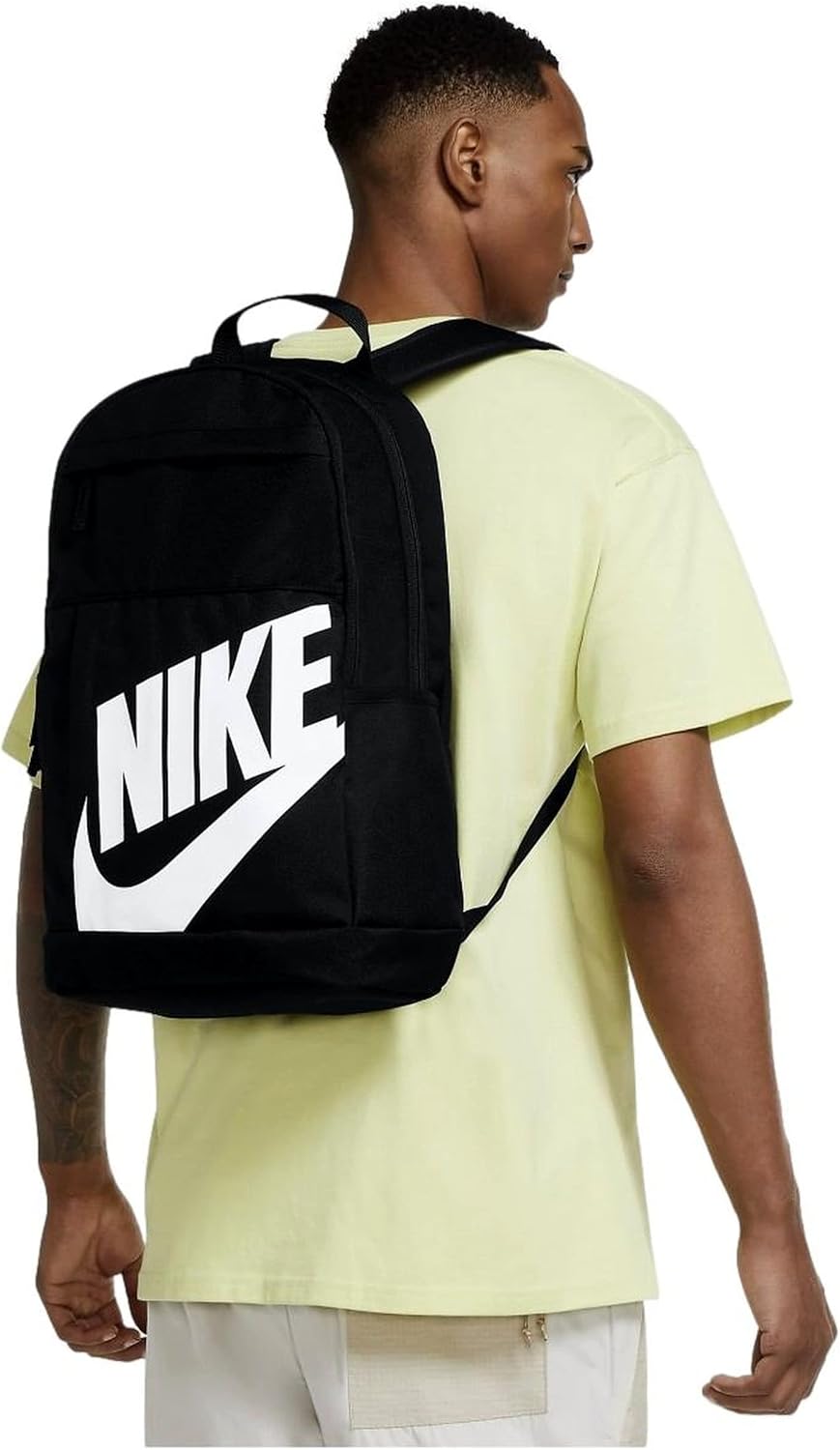 Detalle de Nike DD0559 Elemental Sports Backpack – Unisex, Black/Black/White, One Size