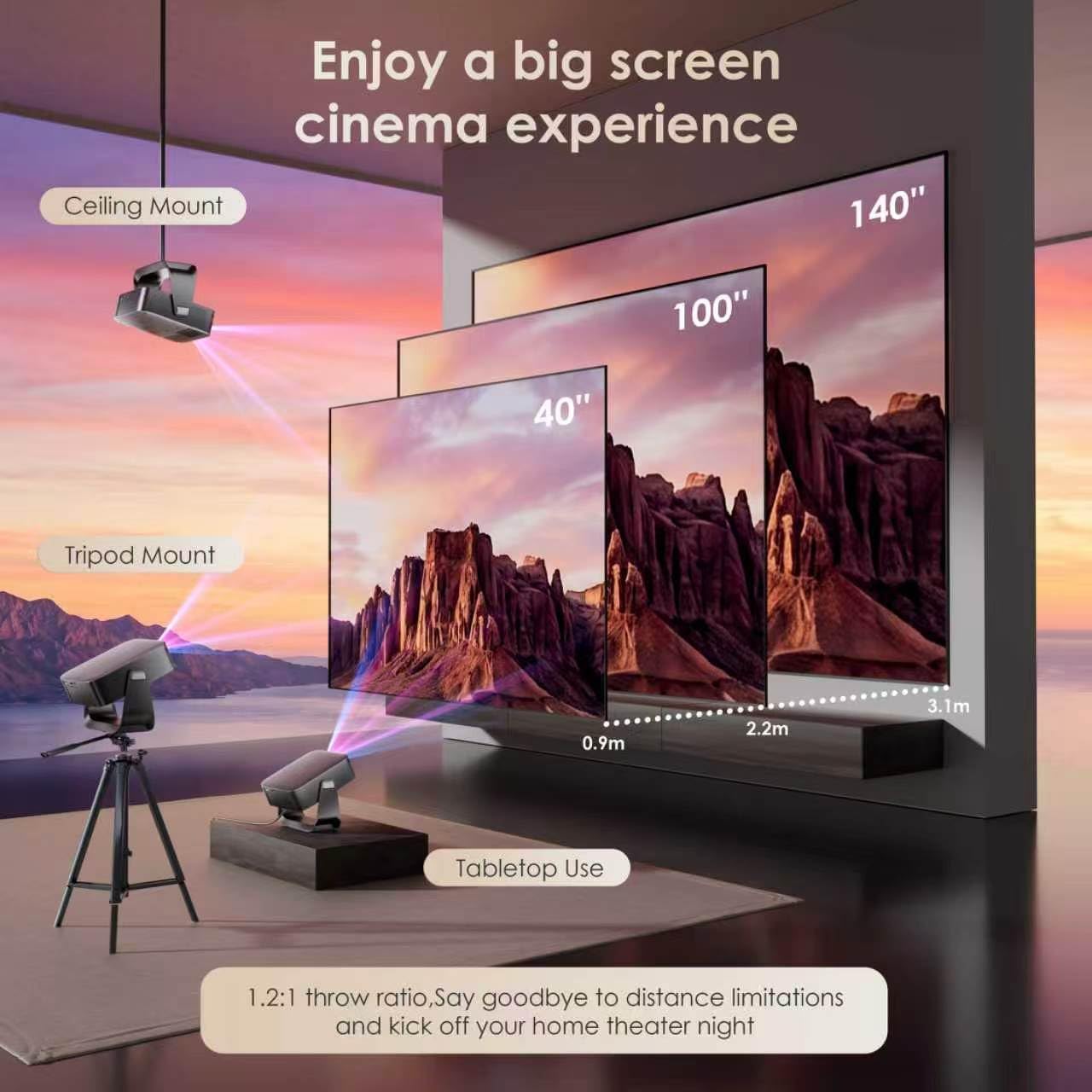 Thumbnail 6 de ZENTALITY Mini Projector