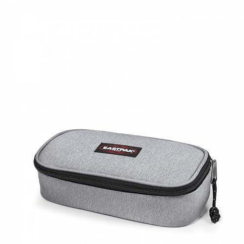 Detalle 2 de Eastpak OVAL XL Single Federmäppchen Sunday Grey – Großes Organizer-Mäppchen mit robustem Reißverschluss