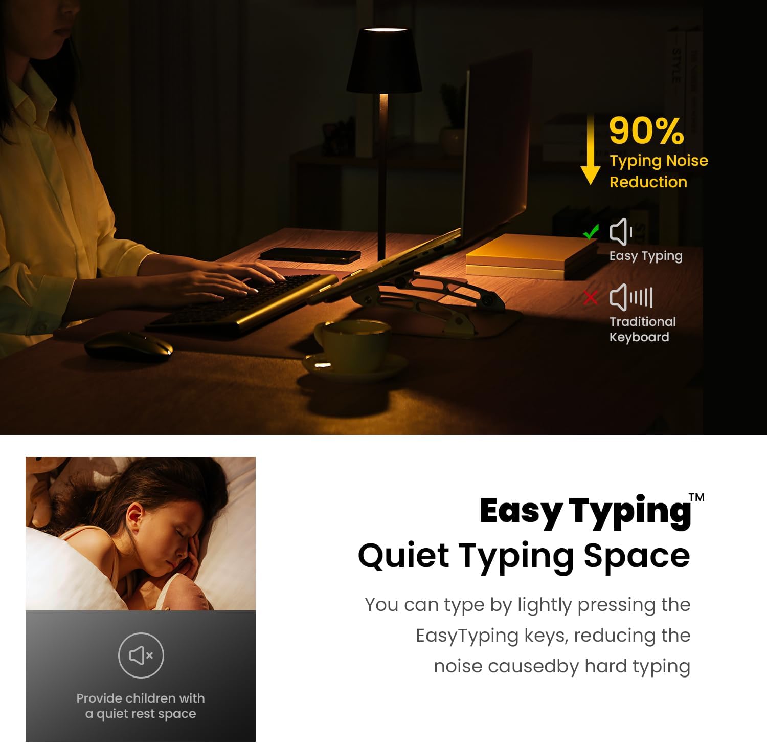Thumbnail 5 de cimetech Wireless Keyboard Mouse Combo UK layout — Ultra‑thin set
