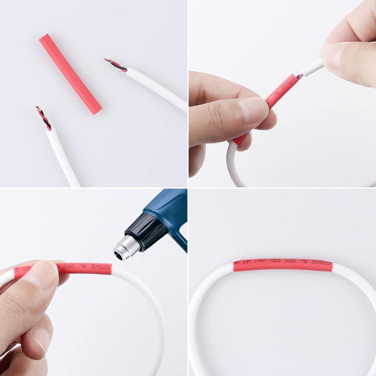 Thumbnail 5 de Preciva 1200 Gaines thermorétractables – 12 tailles, 5 couleurs pour câbles et connexions