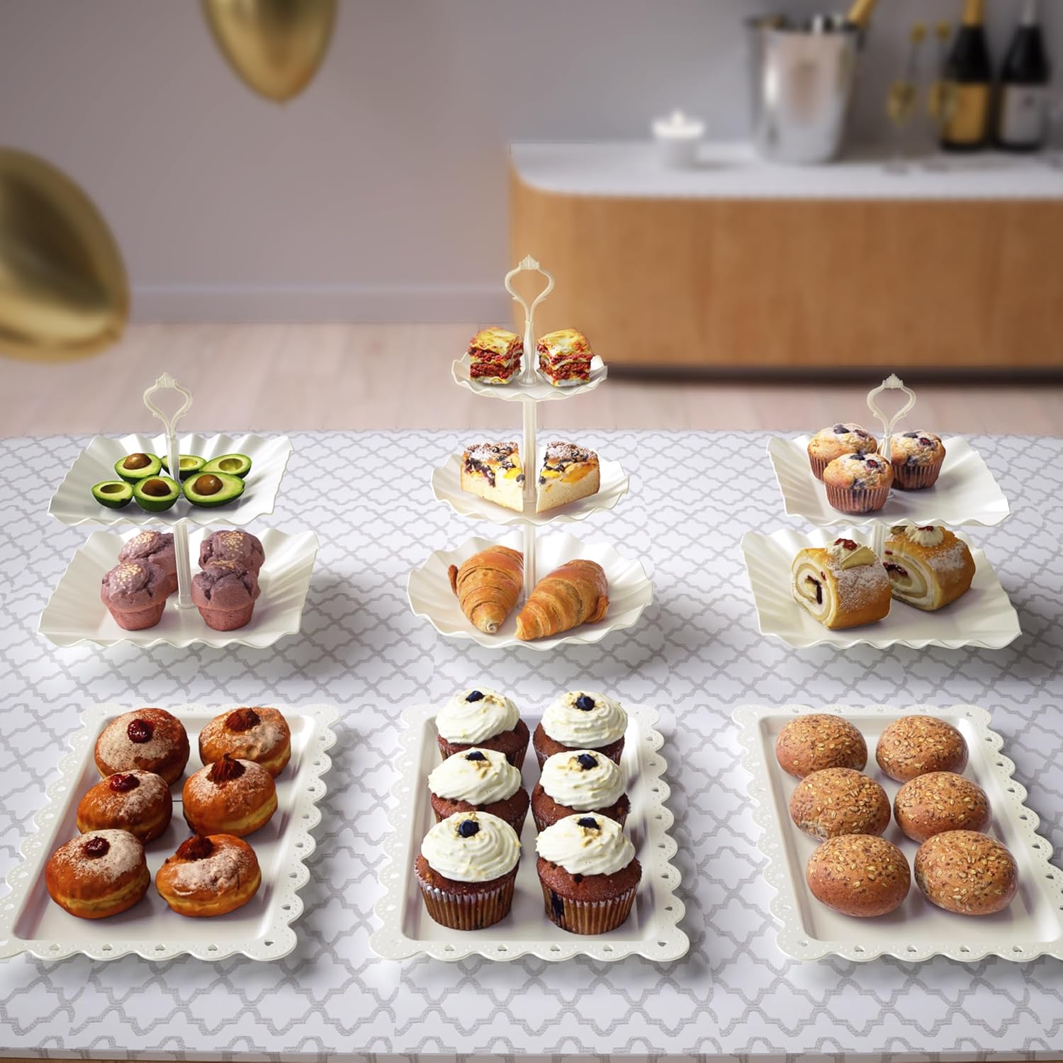 Detalle de 10 PCS Cupcake Stand Holder 🍰