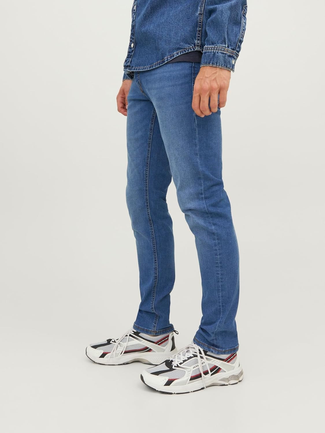 Thumbnail 4 de Jeans slim JACK & JONES con vita bassa e tessuto elastico
