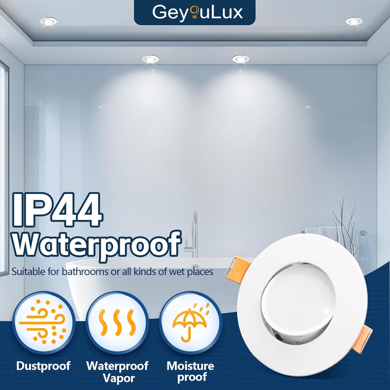 Thumbnail 6 de GeyouLux LED Einbaustrahler 230V 4,9W