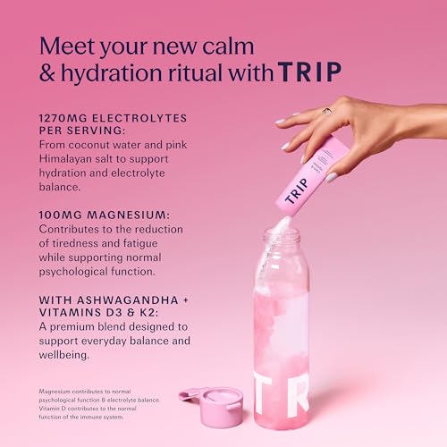 Thumbnail 2 de TRIP Calm Electrolyte Magnesium Powder Variety Pack (15 Sachets)