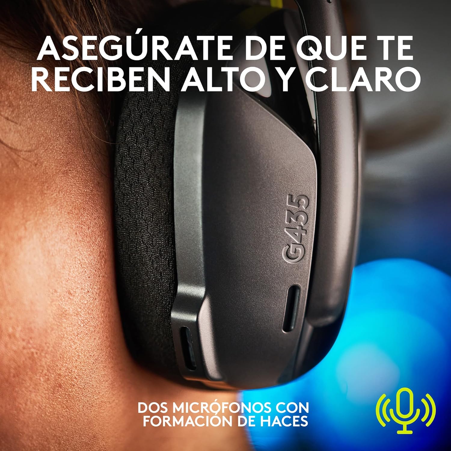 Thumbnail 5 de Logitech G435 Auriculares Inalámbricos LIGHTSPEED con 18 h batería