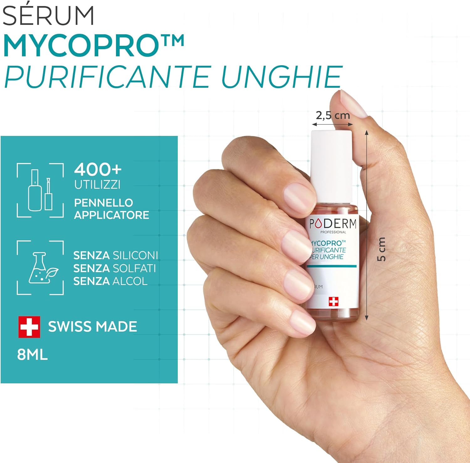 Thumbnail 4 de Poderm MycoPro Siero Purificante Unghie 8ml