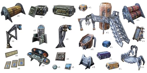 Thumbnail 8 de Battle Systems Terreno Espacial Modular 3D 28 mm ⚔️