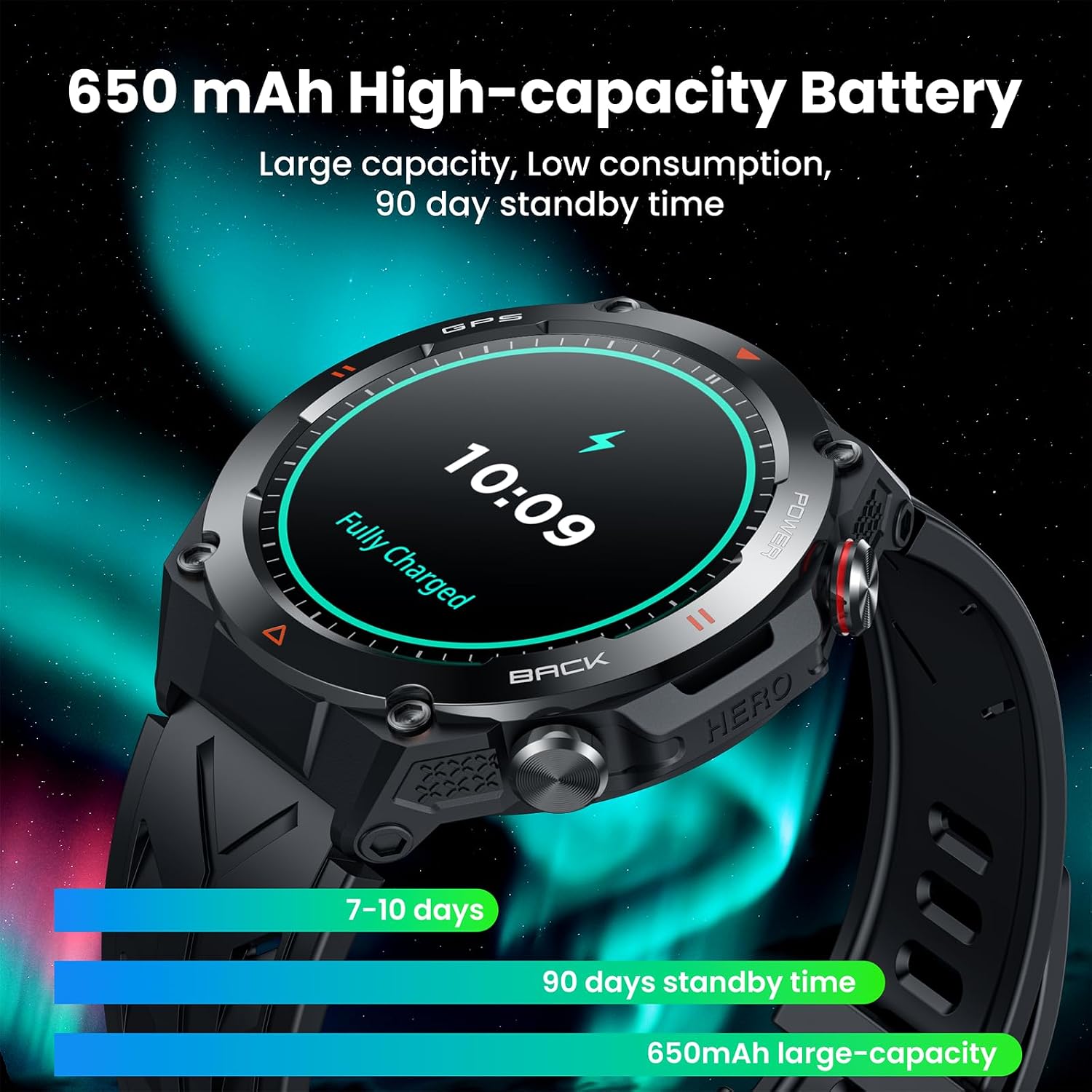 Detalle 2 de Orologio Smartwatch Uomo GPS Sport