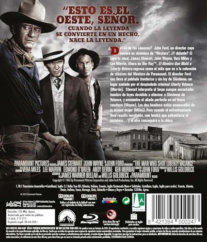 Thumbnail 1 de HOMBRE QUE MATO LIBERTY BALANCE Blu-ray
