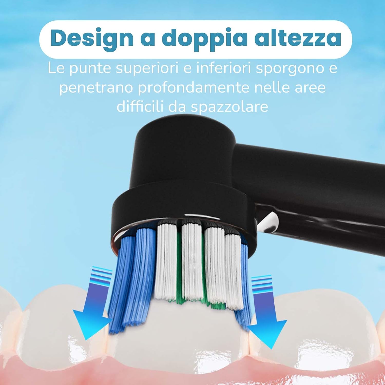 Thumbnail 4 de GENKENT Testine 20 pezzi per Oral‑B 🦷