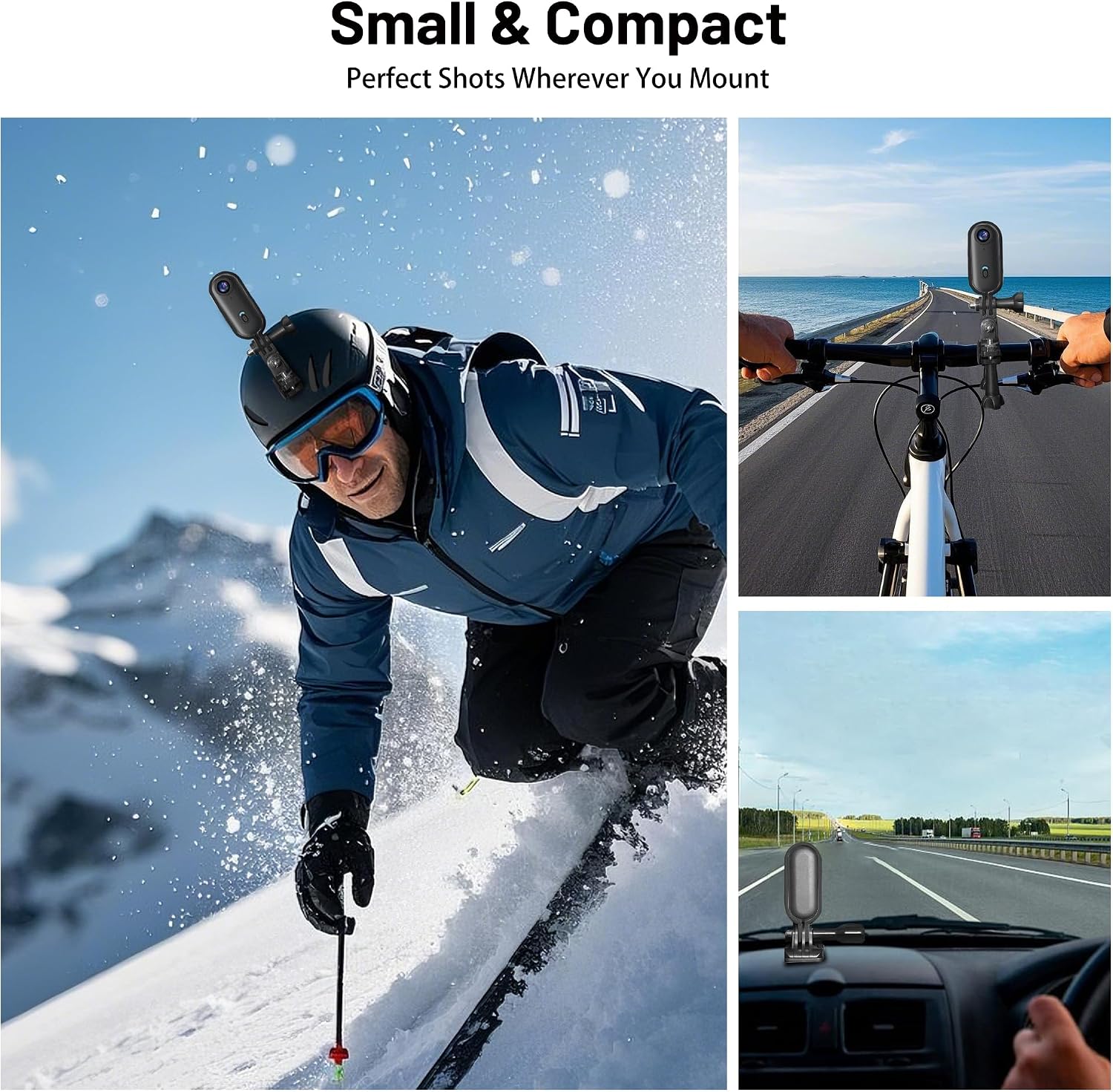 Thumbnail 4 de Intepoll 4K Mini WiFi Action Camera 128GB
