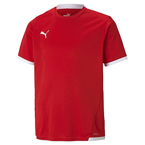 Detalle de PUMA teamLIGA Jersey Jr, camiseta juvenil de fútbol