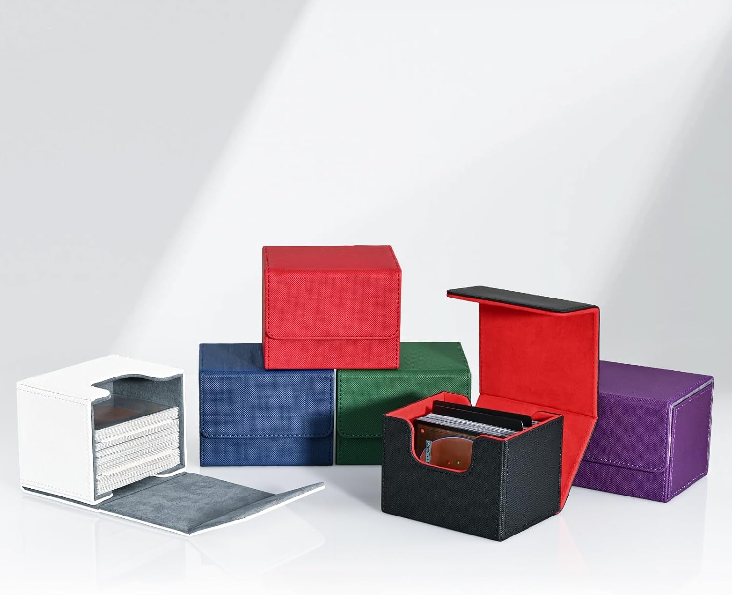 Thumbnail 5 de ZLCA Card Deck Box Holds 120+ Cards ๐ด