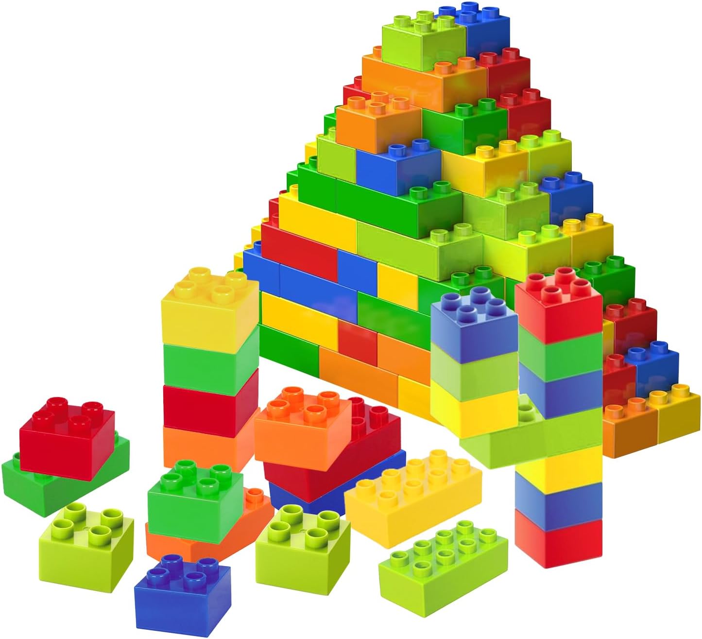 Detalle de Große Bausteine 108 Teile für Duplo