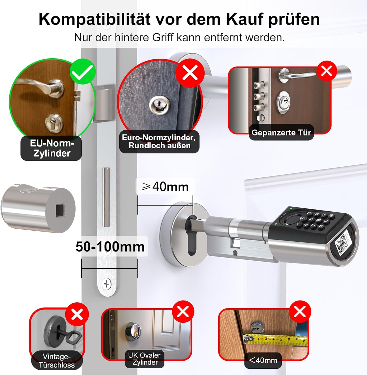 Thumbnail 5 de WELOCK ToucA51 PRO Fingerabdruck Türschloss
