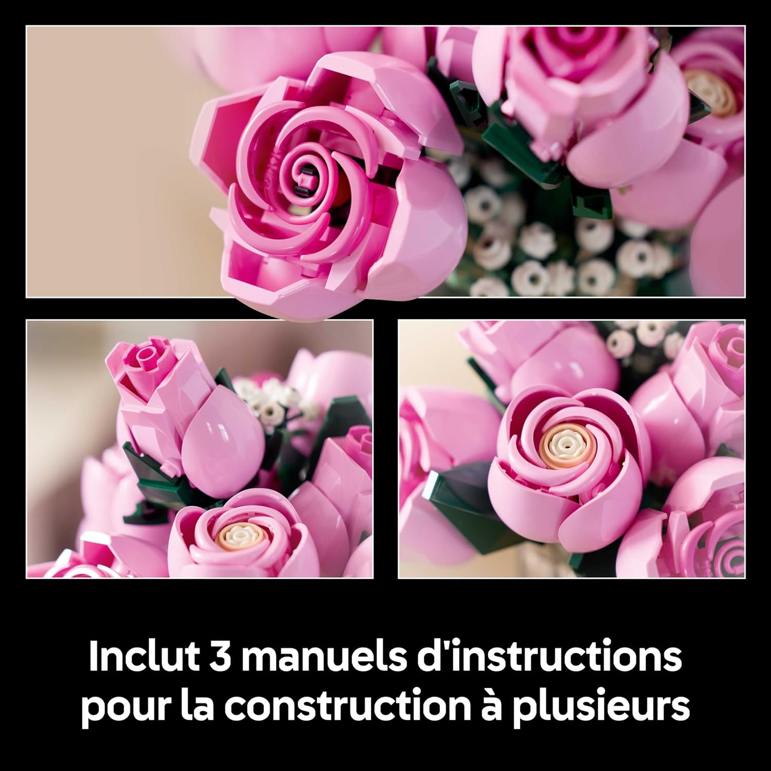 Thumbnail 5 de LEGO Botanicals Bouquet de Roses 10374 – Kit de construction pour adulte
